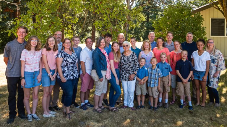 Families Left to Right Caren and Jerry Howard, Chris and Cathy Robinson, Stan and Thelma Vander Pol, Tim and Sharletta Vander Pol, Sam and Trisha Vander Pol